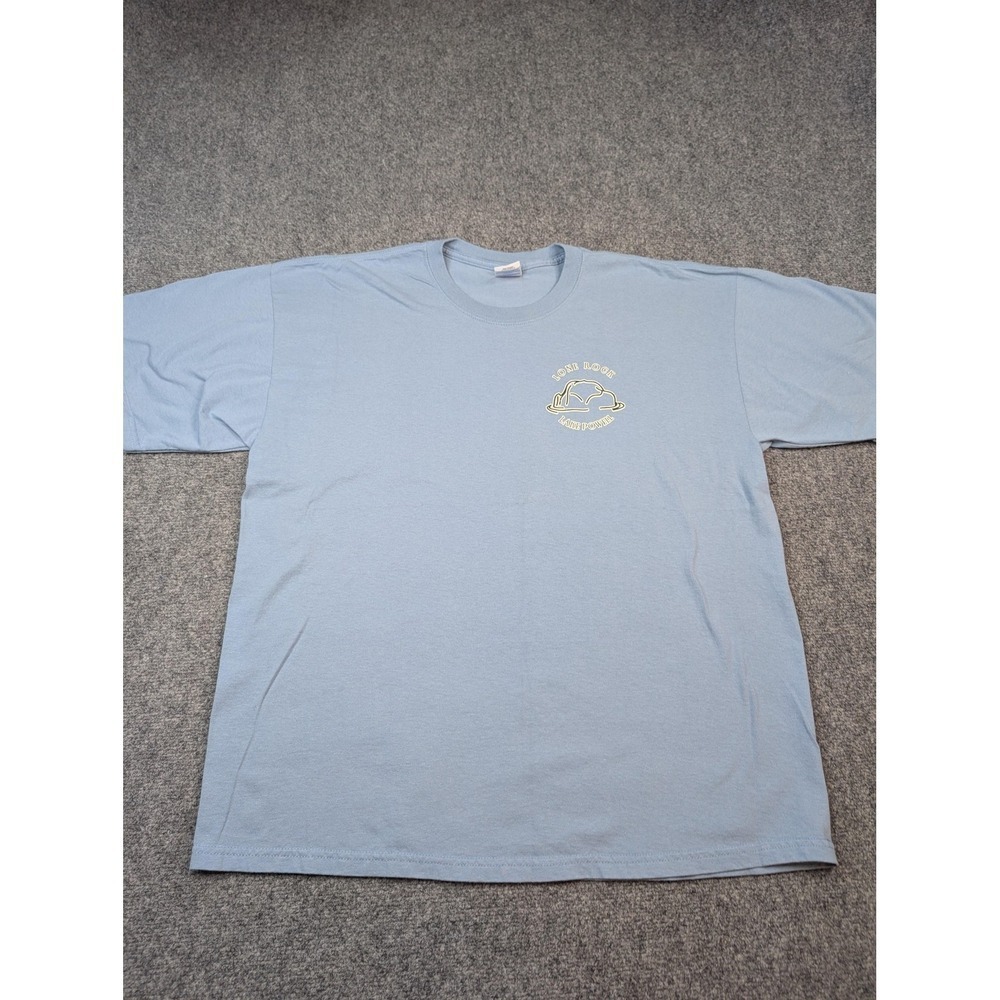 Lone Rock Lake Powell Shirt‎ Mens XL Blue Graphic Souvenir Gildan Ultra Cotton